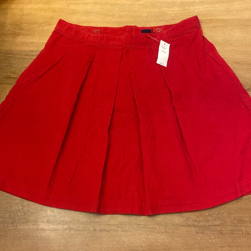 Gap new 16 plus’ cord skirt
